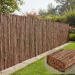Boomschorsmat op rol tuinscherm natuurscherm 5x1,5 m, Verzenden, Nieuw