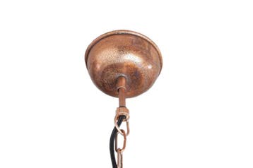 Hanglamp INDUSTRIEEL gemarmerd koper - 41271, Huis en Inrichting, Ophalen of Verzenden, Nieuw