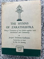 The hymns of Zarathustra, Boeken, Filosofie, Gelezen, Verzenden, Wijsbegeerte of Ethiek, Jacques Duchesne Guillemin
