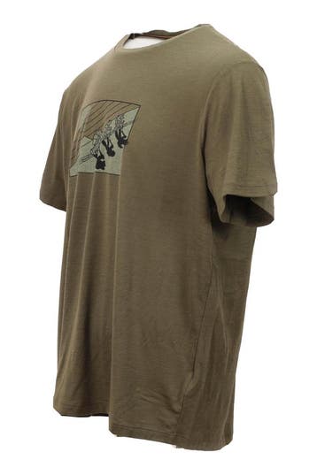 Icebreaker T-shirt in maat XL Groen, Verzenden, Zo goed als nieuw, Overige kleuren, Icebreaker