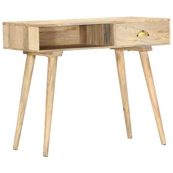 Haltafel massief hout | Tweedekansje | OP=OP, Huis en Inrichting, 50 tot 100 cm, Rustiek, Ophalen of Verzenden, Zo goed als nieuw