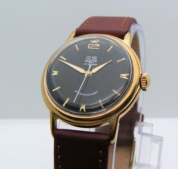 GUB Glashütte - Stossgesichert - cal. 70.1 - Zonder, Nieuw