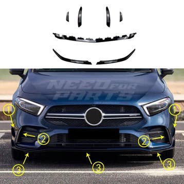 Front Aero Kit Voor Mercedes A Class V177/W177 Pre-Facelift, Ophalen of Verzenden, Nieuw
