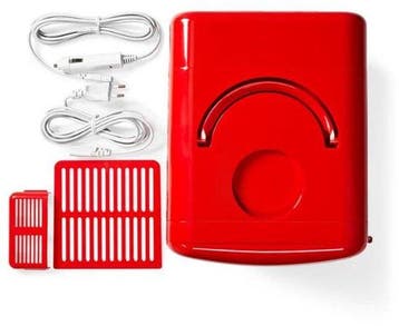 Mini koelkast - Skincare Fridge - Frigobox - 4 Liter - Rood, Verzenden, Zo goed als nieuw
