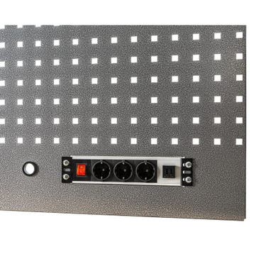 Gereedschapsbord 105 x 61 cm. met 3 x stopcontact en 2 x USB, Ophalen of Verzenden, Nieuw