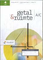 Getal amp Ruimte 4 vwo wiskunde ac Flex boek 2 9789001064624, Boeken, Techniek, Zo goed als nieuw