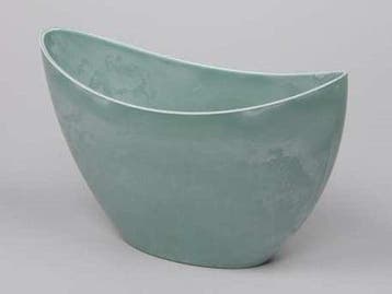 Bootschaal hoog Soft Turquoise 24x10x14 cm, Huis en Inrichting, Ophalen of Verzenden, Nieuw