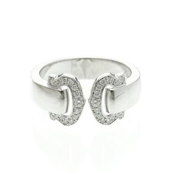 Cartier - Ring - 18 karaat Witgoud, Nieuw