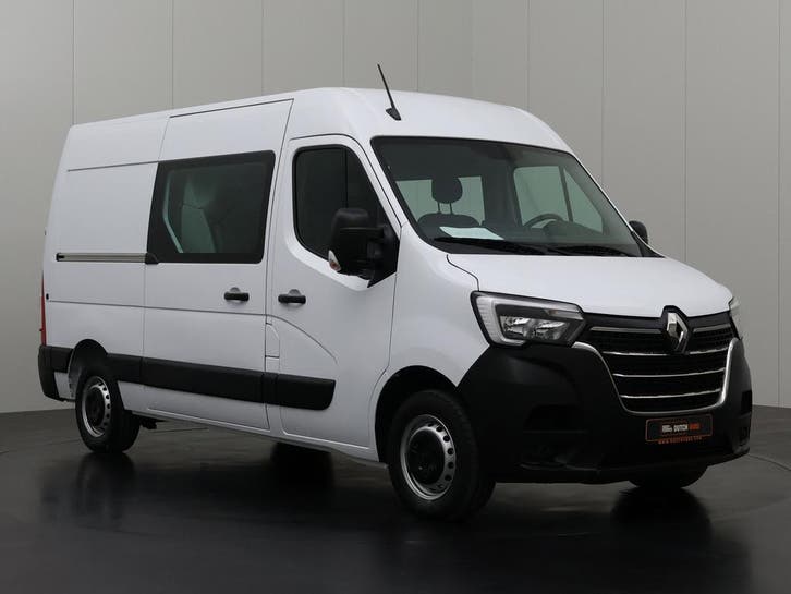 Renault Master 2.3DCi 150PK L2H2 Dubbele Cabine | 7-Persoons, Auto's, Bestelauto's, Dealer onderhouden, Lease, Handgeschakeld
