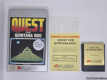 Colecovision - Sunrise - Quest For Quintana Roo, Verzenden, Gebruikt