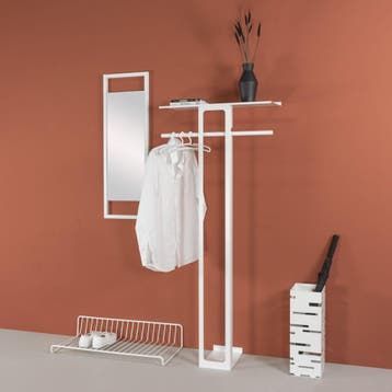 Spinder Design Luno Large 70 wandkapstok - wit, Verzenden, Nieuw