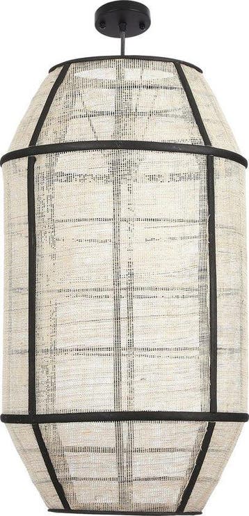 2dekans | Mica Decorations Pella Hanglamp - H58 x Ø33 cm -, Ophalen of Verzenden, Zo goed als nieuw