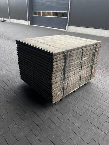 Hardhouten Azobé Schotten 140x110x5 Terras, A-Keuze INC-BTW, Tuin en Terras, Verzenden, Nieuw, Hout
