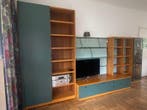 Molteni - Kabinet - System 505 - Walnoot - Design wandmeubel