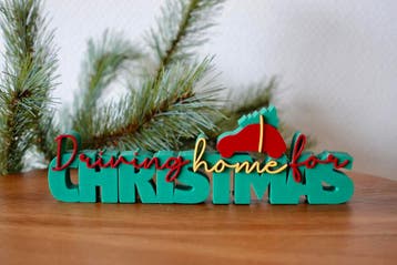 Woordbeeld - Driving home for christmas, Diversen, Nieuw