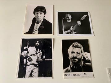 The Beatles - Nice black and white vintage press photographs, Nieuw in verpakking