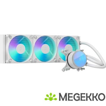 Fractal Design Radius 360 RGB, White, Verzenden, Nieuw