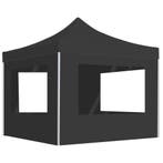 vidaXL Partytent inklapbaar met wanden 2x2 m aluminium, Verzenden, Nieuw, Partytent