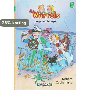 De Warrels / Logeren bij opa! / Klavertje twee-serie, Boeken, Verzenden, Gelezen, D. Zachariasse