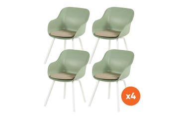 Set van 4 - Hartman Le Soleil Element dining armstoelen -, Verzenden, Nieuw, Overige materialen