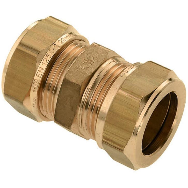 BONFIX messing knelkoppeling recht 15, Doe-het-zelf en Verbouw, Buizen en Afvoer, Nieuw, Ophalen of Verzenden