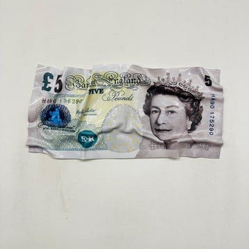 Soyz Bank (1988) - Five Pounds – Queen Elizabeth II – 2016, Antiek en Kunst