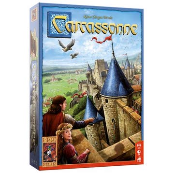 Carcassonne Basis Bordspel, Hobby en Vrije tijd, Gezelschapsspellen | Bordspellen, Ophalen of Verzenden, Nieuw