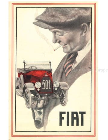 1923 FIAT 501 BROCHURE FRANS, Boeken, Nieuw, Author