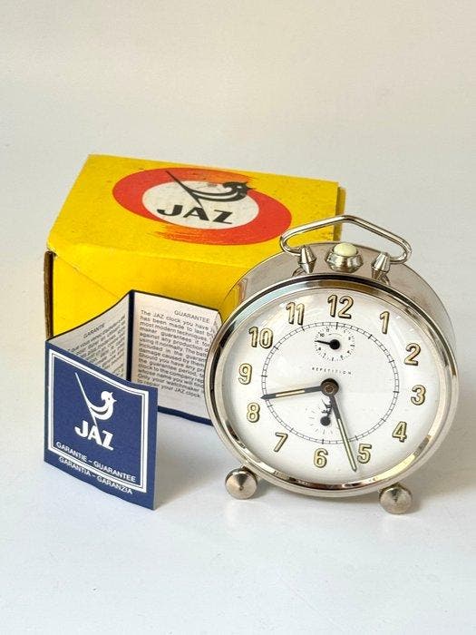 Reisklok - Réveil JAZ mécanique « FORTIC » – État New Old, Antiek en Kunst, Antiek | Klokken