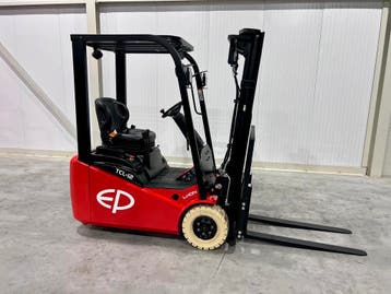 Heftruck | 1200 kg | 3-wiel | 4.5M Triplex Freelift | Li-ion, Heftruck, 1000 tot 2000 kg, Elektrisch, Verzenden