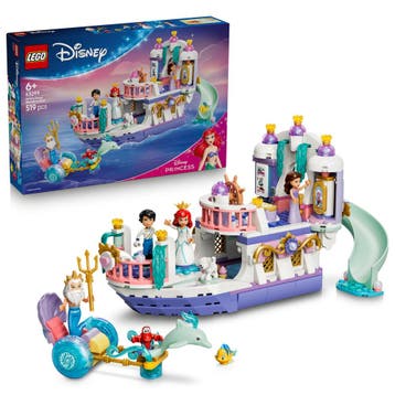 LEGO Disney - Ariëls koninklijke trouwboot 43299, Ophalen of Verzenden, Nieuw