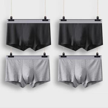 Heren Boxershorts 4-Pack - Ademend, Comfortabel en Plus Size, Kleding | Heren, Verzenden