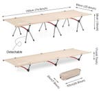 Opvouwbaar Campingbed Ultralicht Aluminium Veldbed, Verzenden, Nieuw