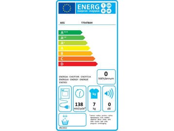 AEG T75478AH - Warmtepompdroger - SensiDry Technologie - Wit, Verzenden, Zo goed als nieuw