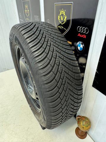 Org.VW Caddy 205/60R16 reservewiel met All-Seasons band, 16 inch, Banden en Velgen, 205 mm, All Season