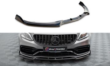 Voorspoiler V.2 Mercedes AMG C63 Sedan / Estate FL Maxton, Ophalen of Verzenden, Nieuw