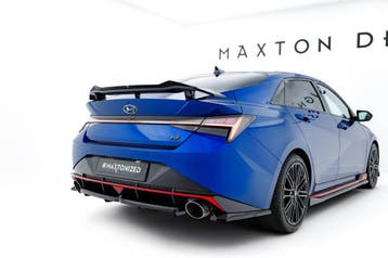 Achterspoiler Hyundai Elantra N Mk7, Verzenden