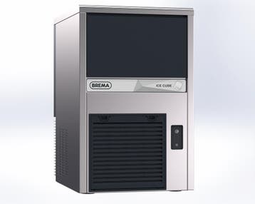 IJsblokjesmachine CB | 48 kg/24h | 25 kg bunker | Luchtge..., Verzenden, Nieuw in verpakking