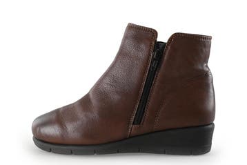 Hush Puppies Enkellaarzen in maat 37 Cognac, Overige kleuren, Verzenden, Lage of Enkellaarzen, Gedragen