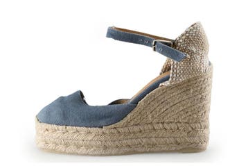 Castaner Sleehakken in maat 38 Blauw, Schoenen met hoge hakken, Gedragen, Castaner, Verzenden