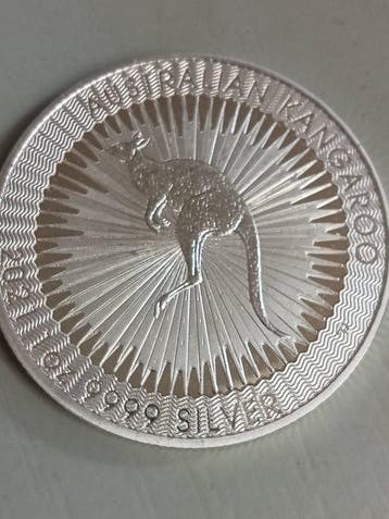 Australië. Elizabeth II. 1 Dollar 2015 - kangourou - 1 oz