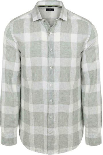 State Of Art Overhemd Ruit Groen maat 4XL Heren, Kleding | Heren, Overhemden, Verzenden, Nieuw, Groen, State of Art