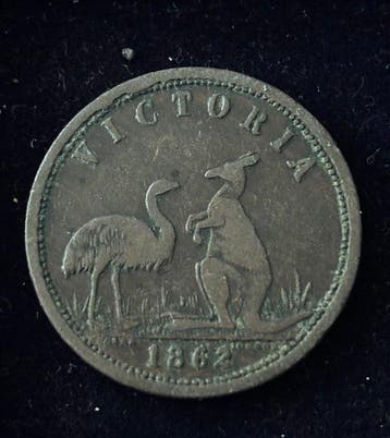 Australië. Victoria. 1 Penny 1862 (Zonder minimumprijs)