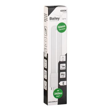 Bailey Led Pl Glas G23 3W 4000K 340Lm Retrofit Lamp - 146208, Verzenden, Nieuw, Overige typen