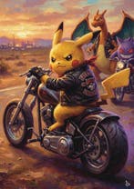 ANDSAL MCMXCI - Motorcycle Club Pokèmon MC Pikachu,, Nieuw