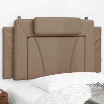 vidaXL Hoofdbordkussen Viana 100 cm kunstleer, Verzenden, Nieuw, Bruin, Overige materialen