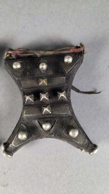 Amulet van verzilverd metaal - Tuareg - Niger (Zonder