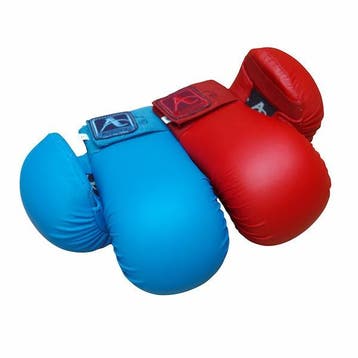 Karate-handschoenen (mitts) Arawaza | Blauw (Maat: M), Verzenden, Nieuw, Karate, Vechtsportbescherming