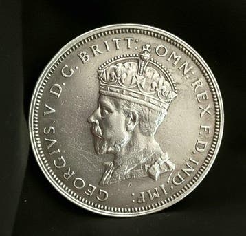 Australië. George V. 1 Florin 1927