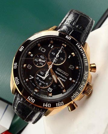 Seiko - Sportura Chronograph - Zonder minimumprijs -